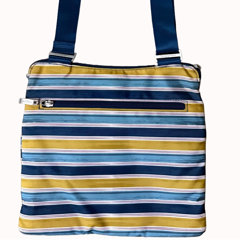 BAGGALLINI Striped Crossbody Purse/Handbag/Travel Organizer - Picture 12 of 12